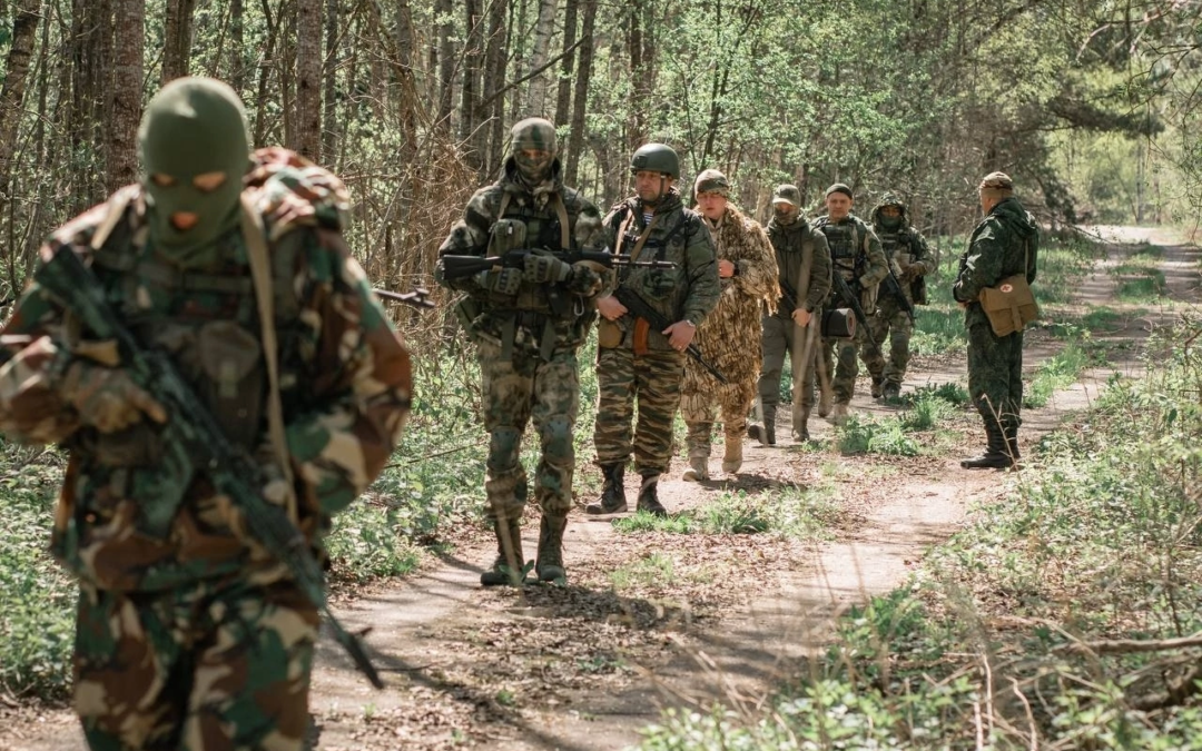 Тактическая подготовка 4-ой группы военно-спортивного клуба “Русич”